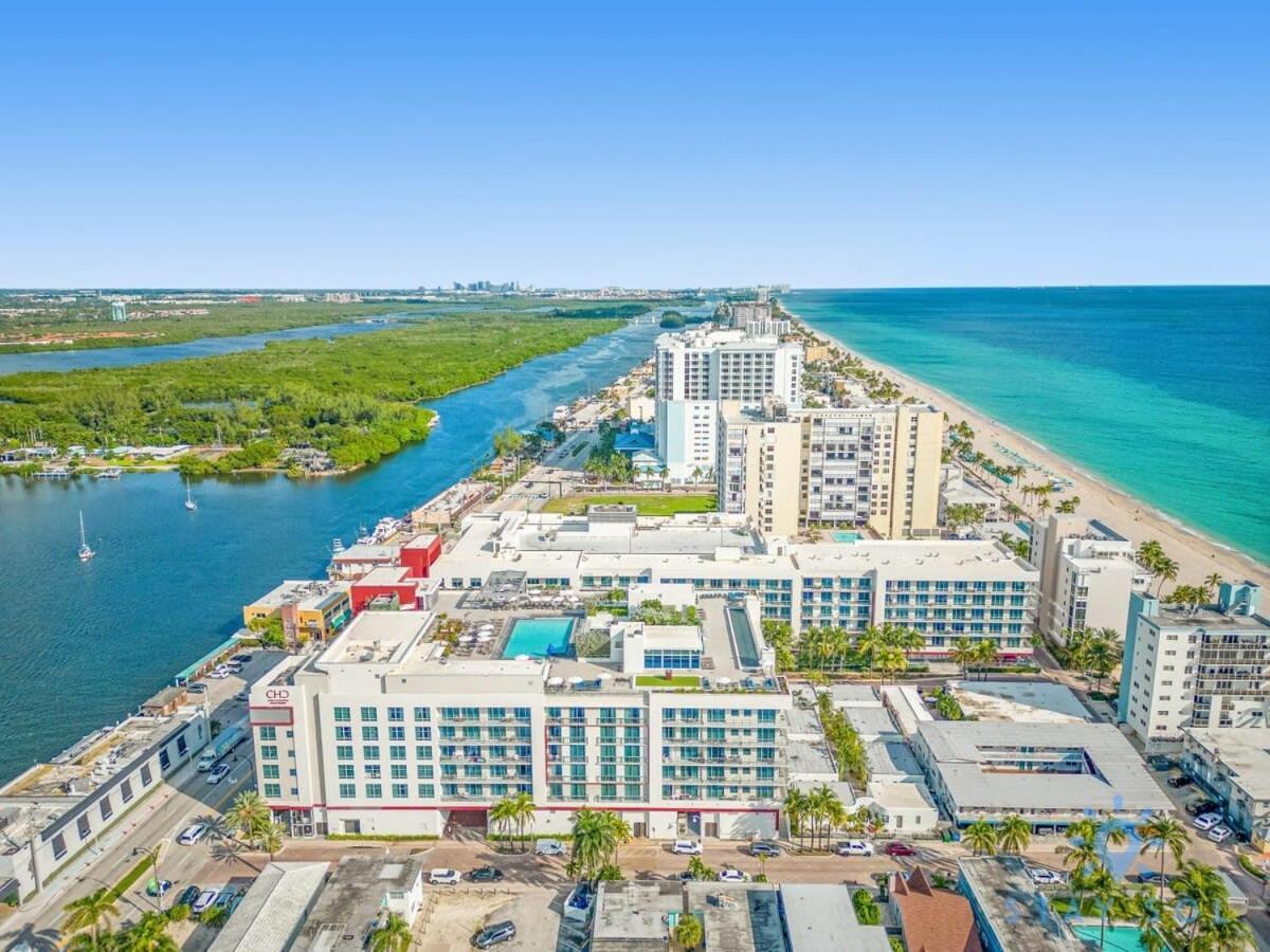 Rooftop Pool & Hot Tub - Gym - Hollywood Beach Exterior foto