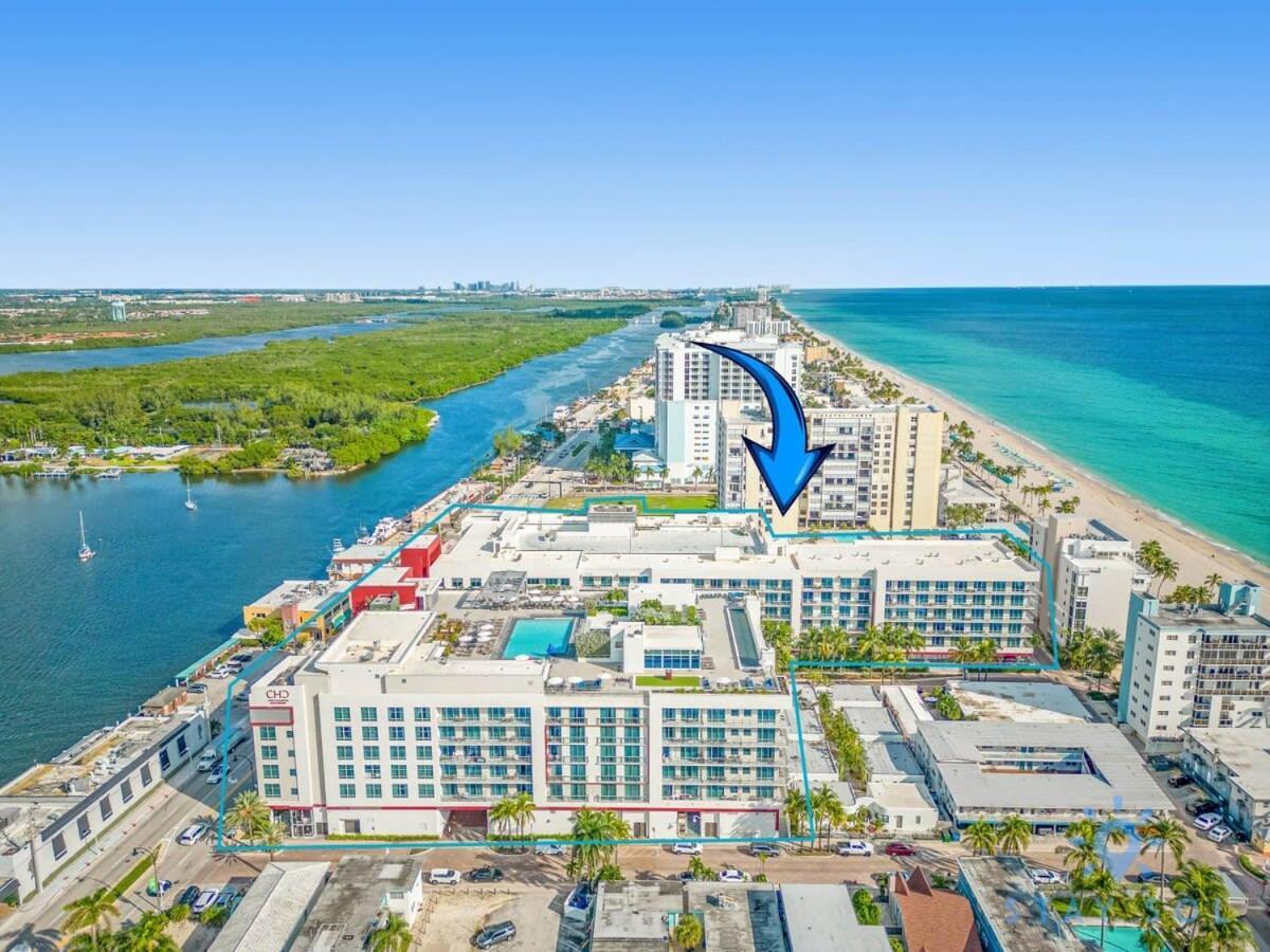 Rooftop Pool & Hot Tub - Gym - Hollywood Beach Exterior foto