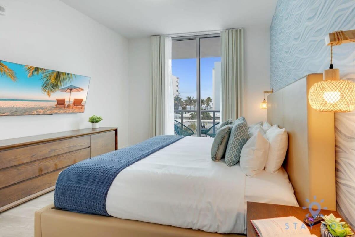 Rooftop Pool & Hot Tub - Gym - Hollywood Beach Exterior foto