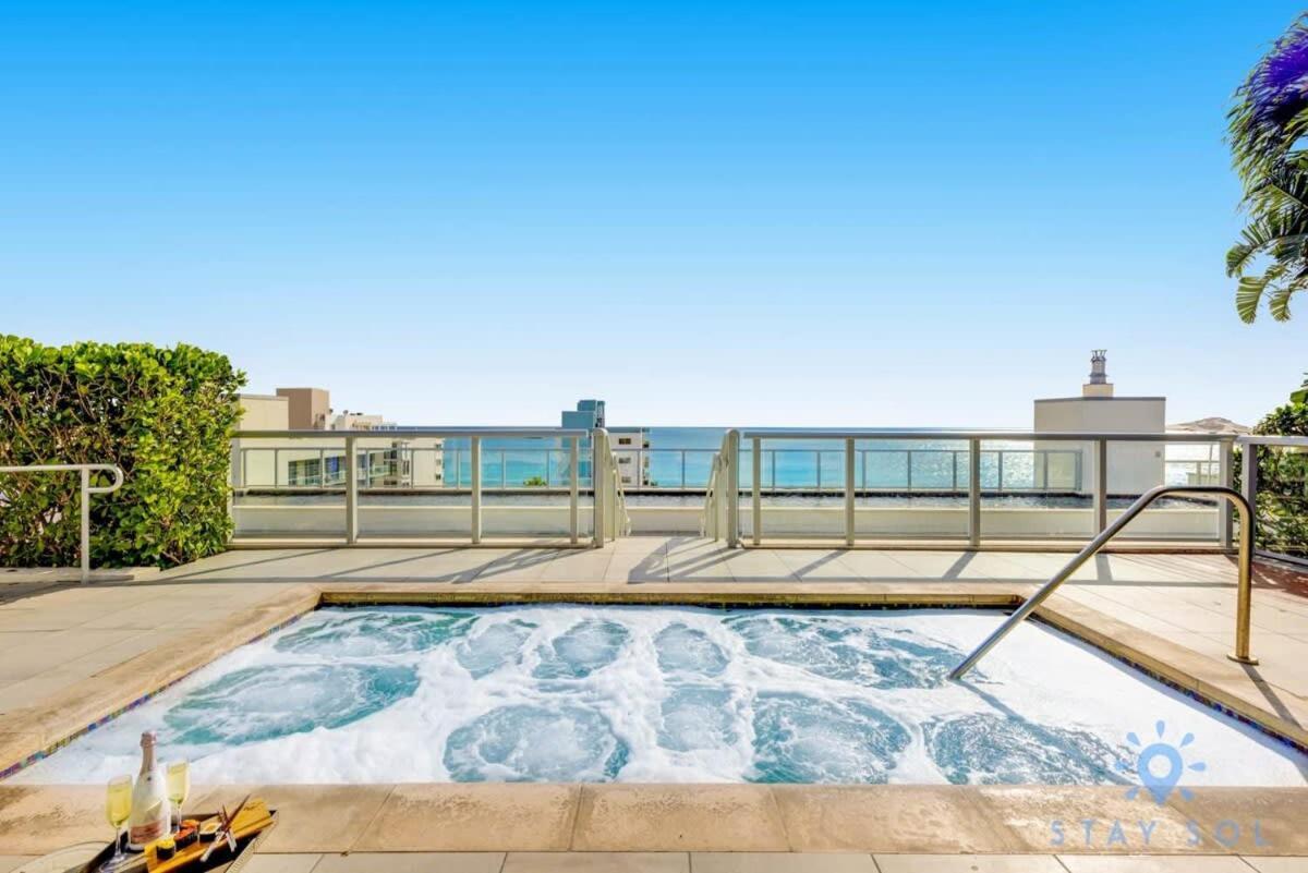 Rooftop Pool & Hot Tub - Gym - Hollywood Beach Exterior foto