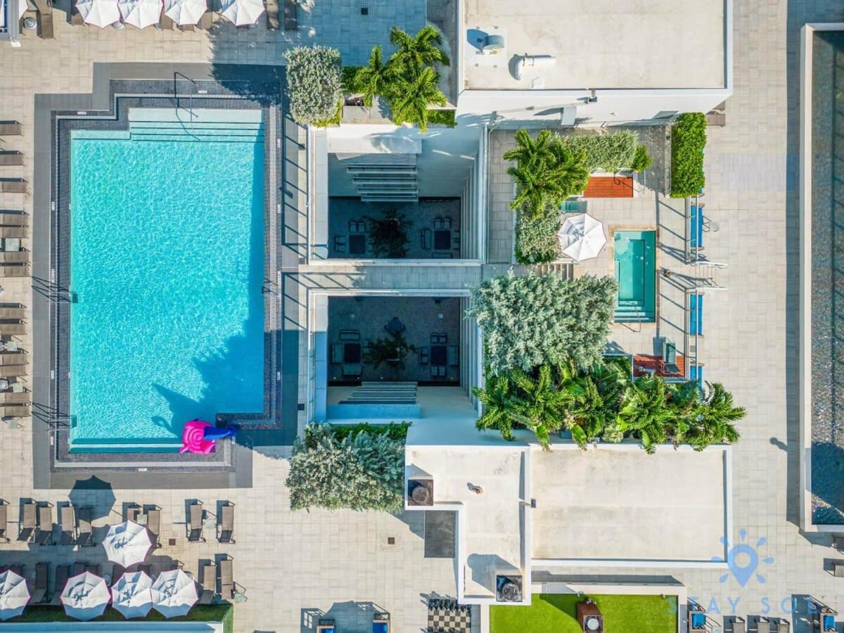 Rooftop Pool & Hot Tub - Gym - Hollywood Beach Exterior foto