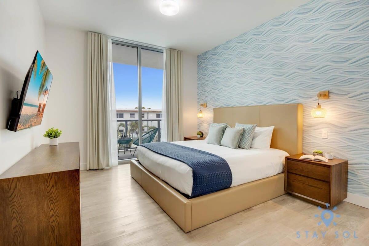 Rooftop Pool & Hot Tub - Gym - Hollywood Beach Exterior foto