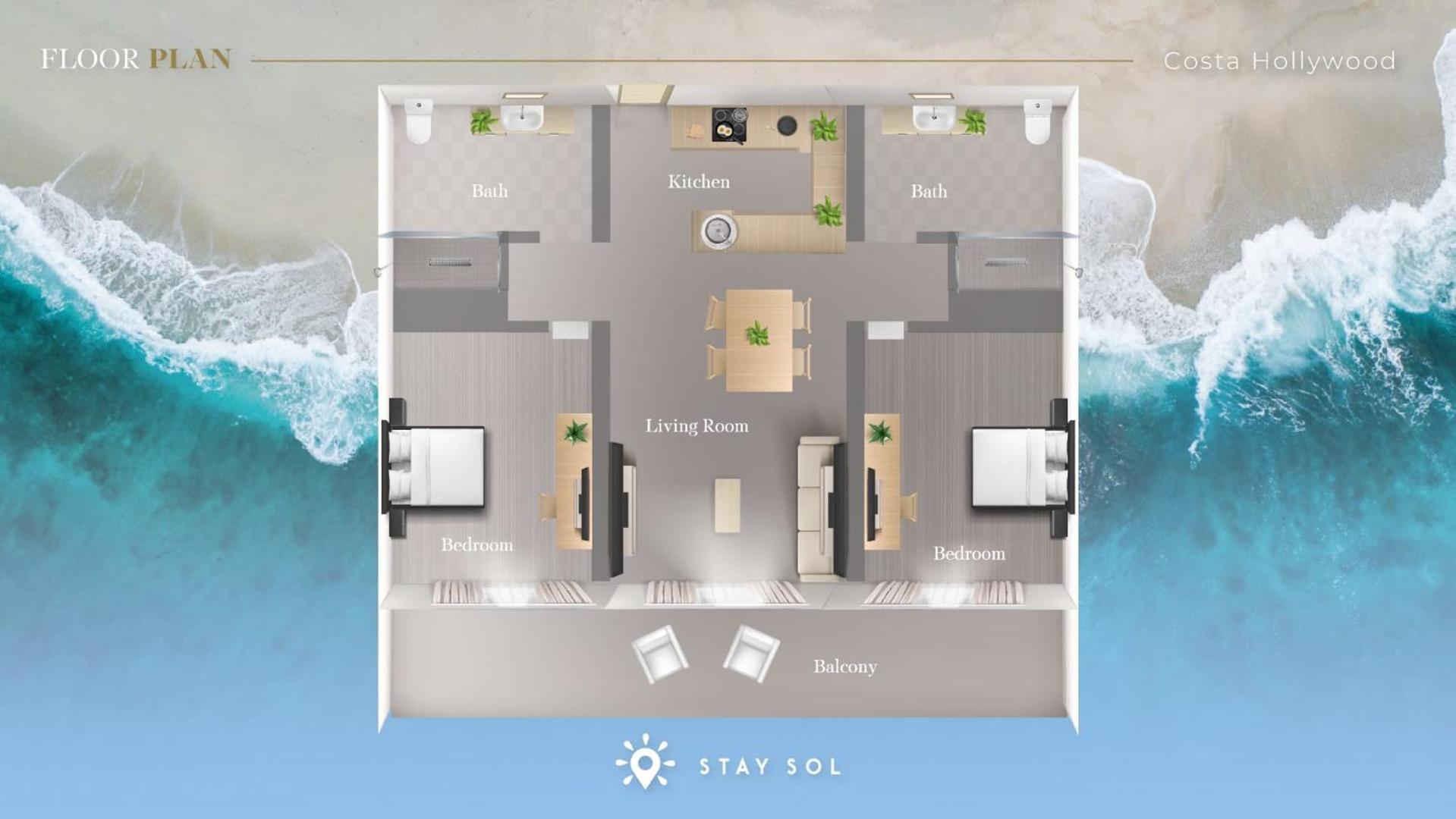 Rooftop Pool & Hot Tub - Gym - Hollywood Beach Exterior foto